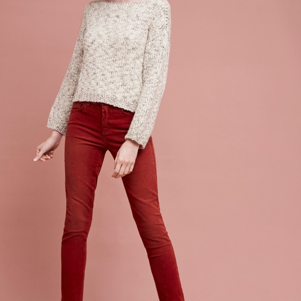 Anthropologie red chords